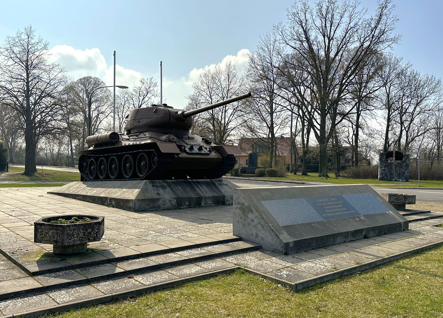 Panzerdenmal Kienitz ©Gemeinde Letschin